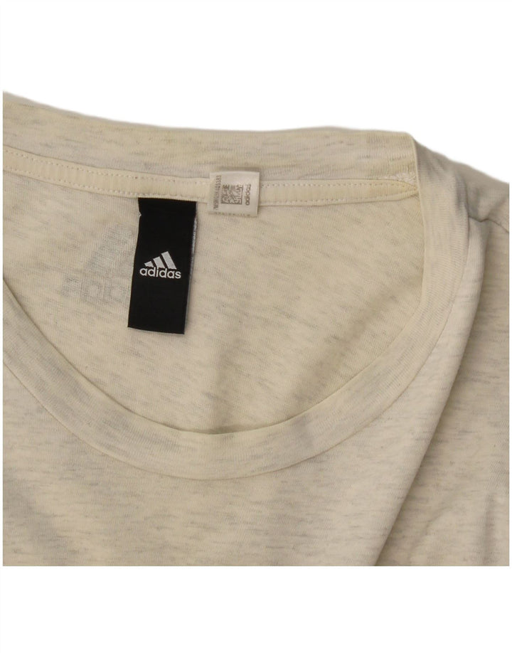 Damska koszulka graficzna Adidas Top UK 12 Medium Grey