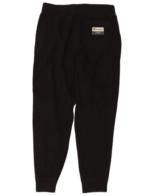 Spodnie dresowe damskie Champion Joggers UK 14, duże, czarne, bawełniane