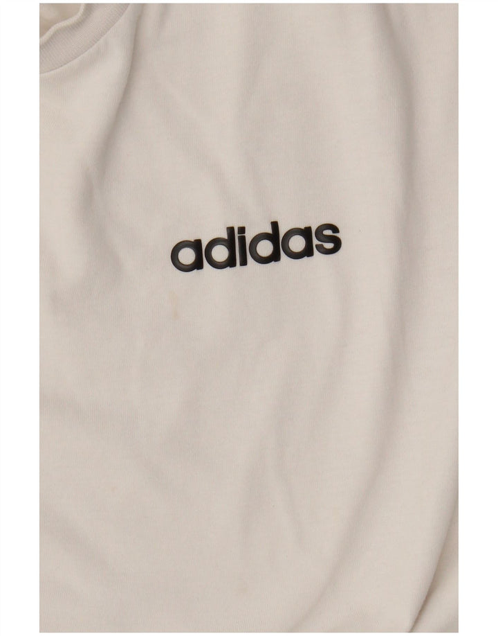 Adidas Męska koszulka Top XL Biała bawełna