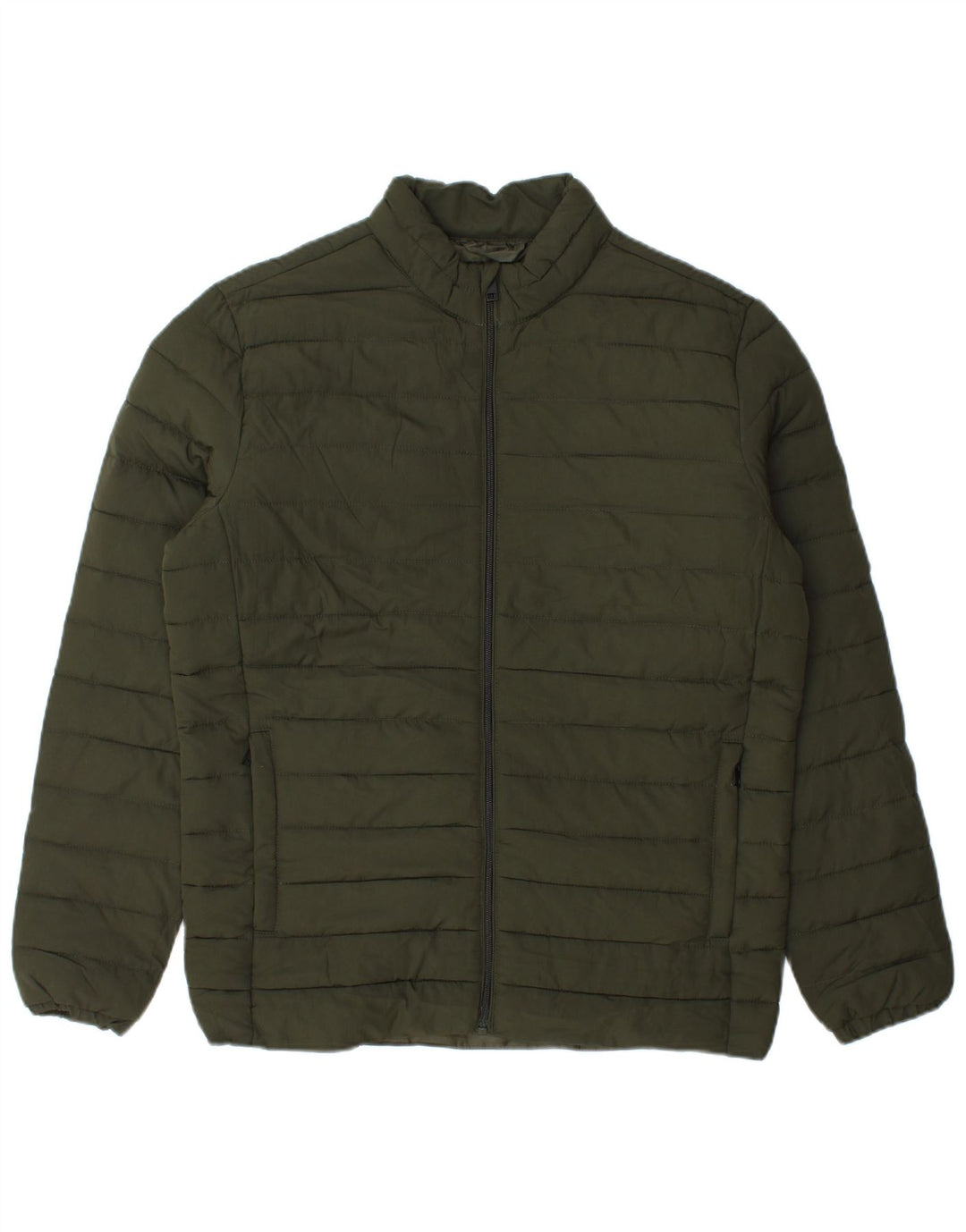 Męska ocieplana kurtka Jack & Jones UK 38, średnia zieleń
