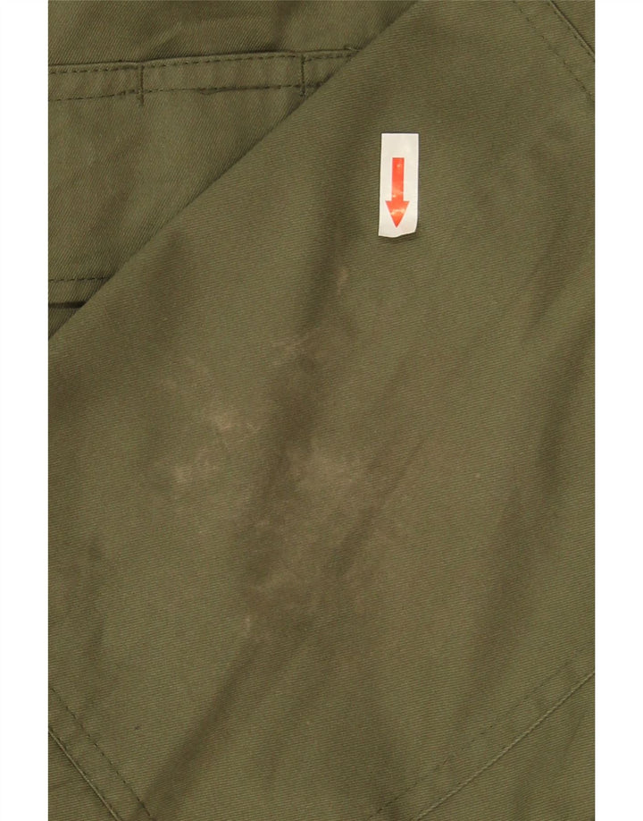 Męska kurtka użytkowa Vintage UK 40, duża, khaki, poliester