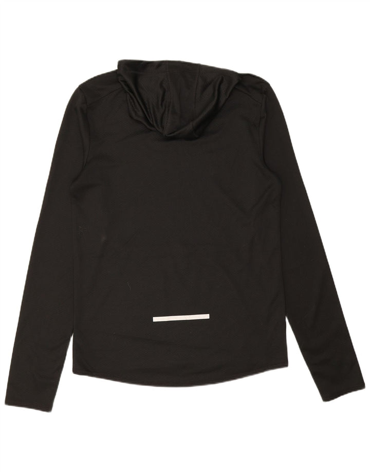 Top męski Russell Athletic z długim rękawem, UK 34/36, mały, czarny poliester