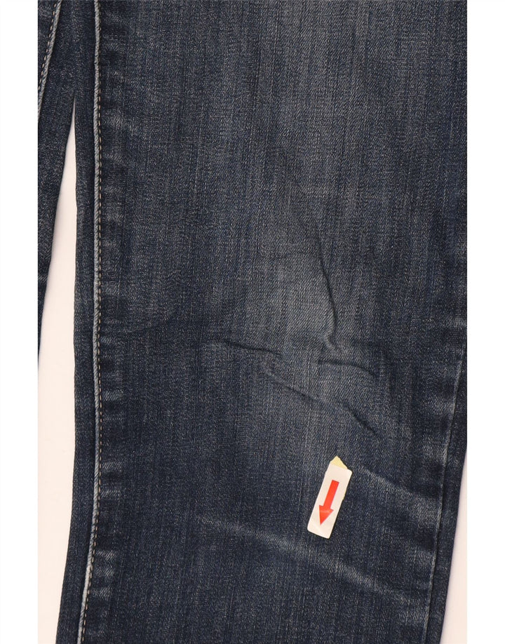 Damskie jeansy LEVI'S Demi Curve Skinny W27 L32 Granatowa bawełna
