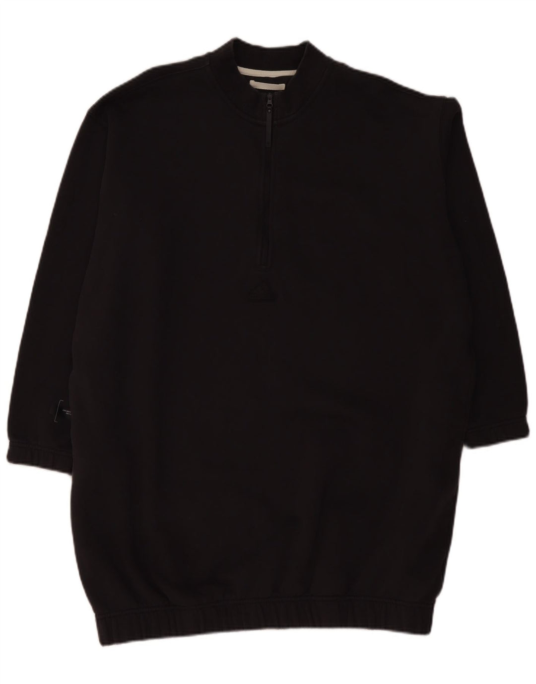 ADIDAS Damska bluza oversize z zamkiem błyskawicznym i zamkiem błyskawicznym, UK 24/26 2XL Szara