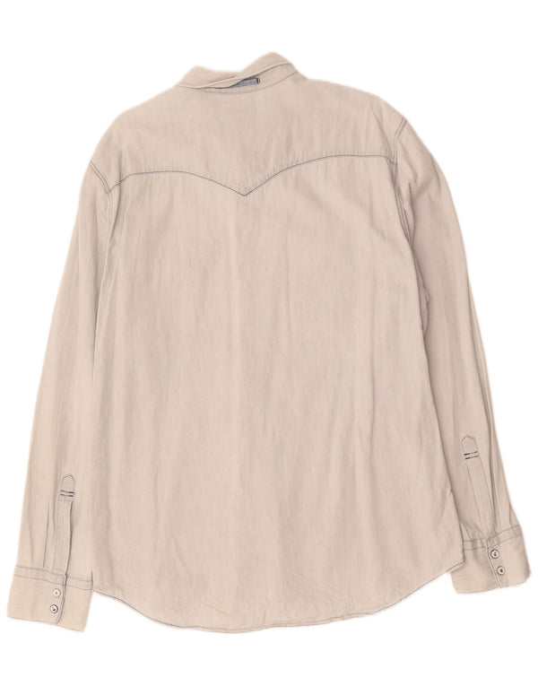 Koszula męska LEVI'S Slim Fit XL, niebieska, bawełniana