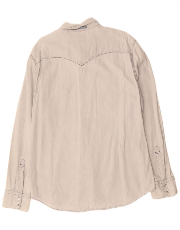 Koszula męska LEVI'S Slim Fit XL, niebieska, bawełniana