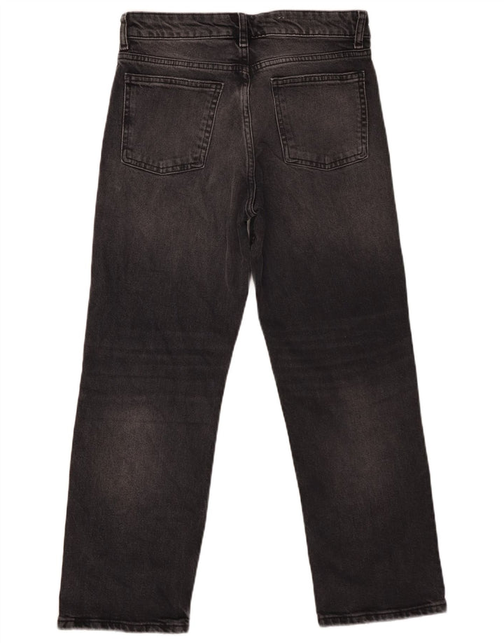 Damskie krótkie jeansy ZARA EU 38 Small W28 L25 Szara bawełna