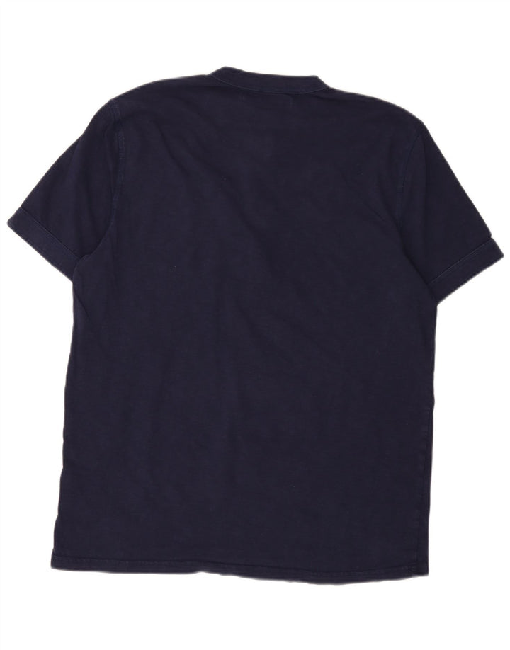 Męska koszulka T-shirt Calvin Klein Jeans, duża, granatowa