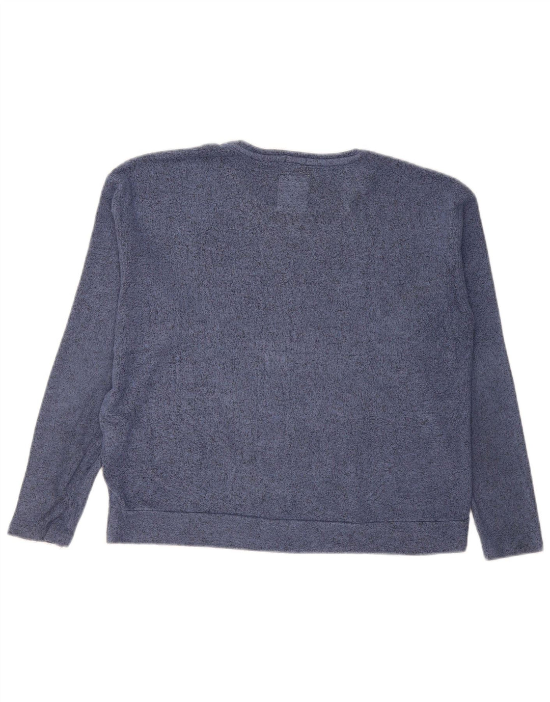 Damski sweter z grafiką Superdry UK 10, mały, niebieski nakrapiany
