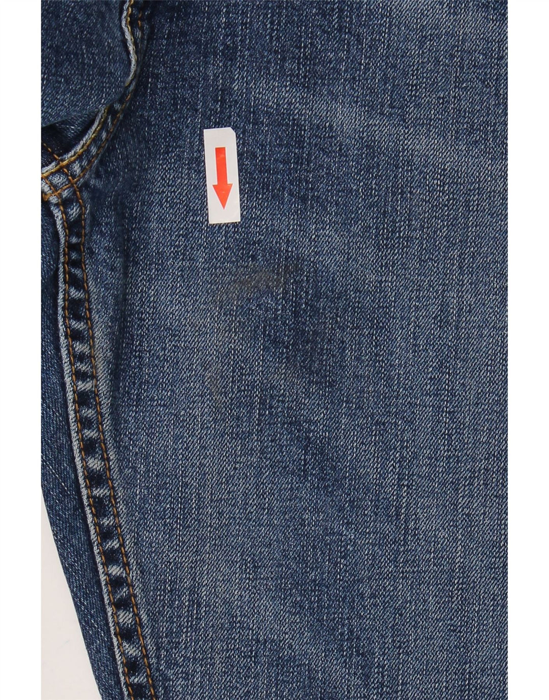 Męskie jeansy Levi's 518 Straight W38 L29 Niebieskie bawełniane