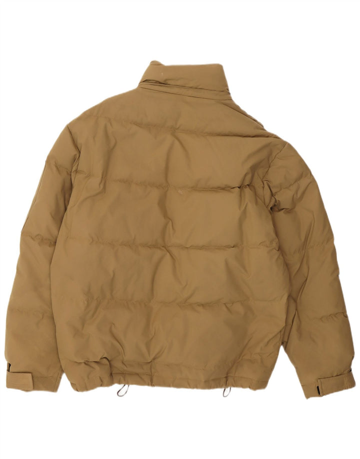 Męska wyściełana kurtka o luźnym kroju Esprit UK 36 Small Beżowy nylon