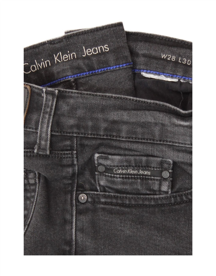 Damskie jeansy Skinny Calvin Klein W28 L30 Szare