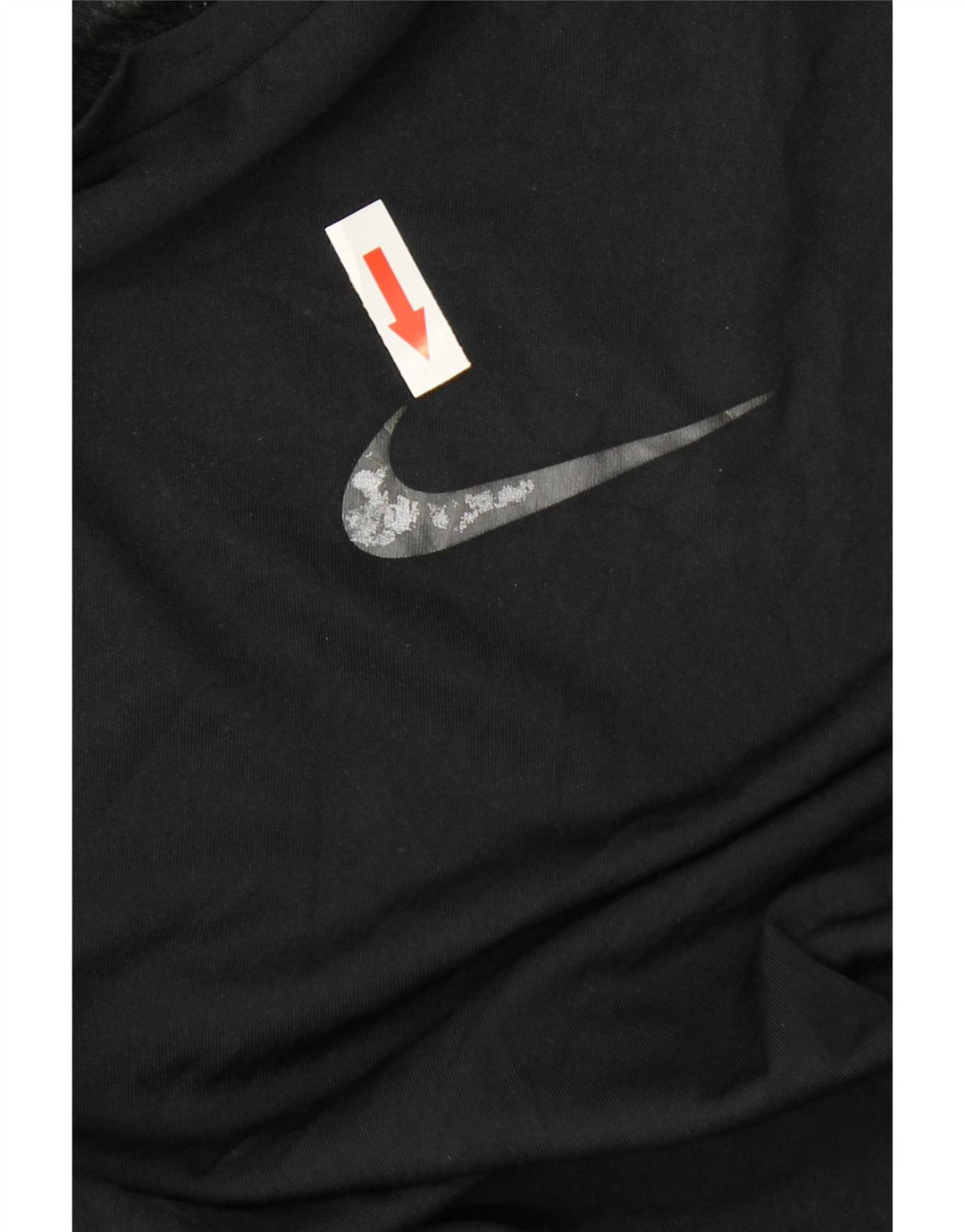 Męski T-shirt Nike Dri Fit, duży, czarny, poliestrowy