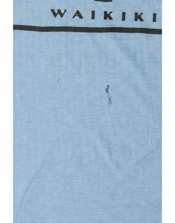 Męski T-shirt z grafiką Billabong, mały, niebieski, bawełniany