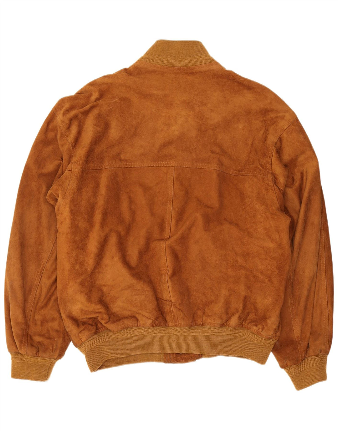 Vintage męska zamszowa kurtka bomber IT 48 średni beż
