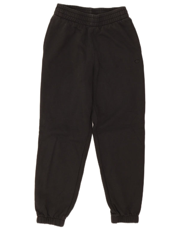 Damskie spodnie dresowe Adidas Joggers UK 10 Small Black Cotton