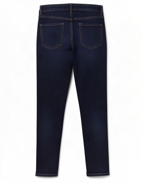Marks & Spencer Damskie The Ivy Slim Jeans UK 12 Medium W30 L27 Granatowe