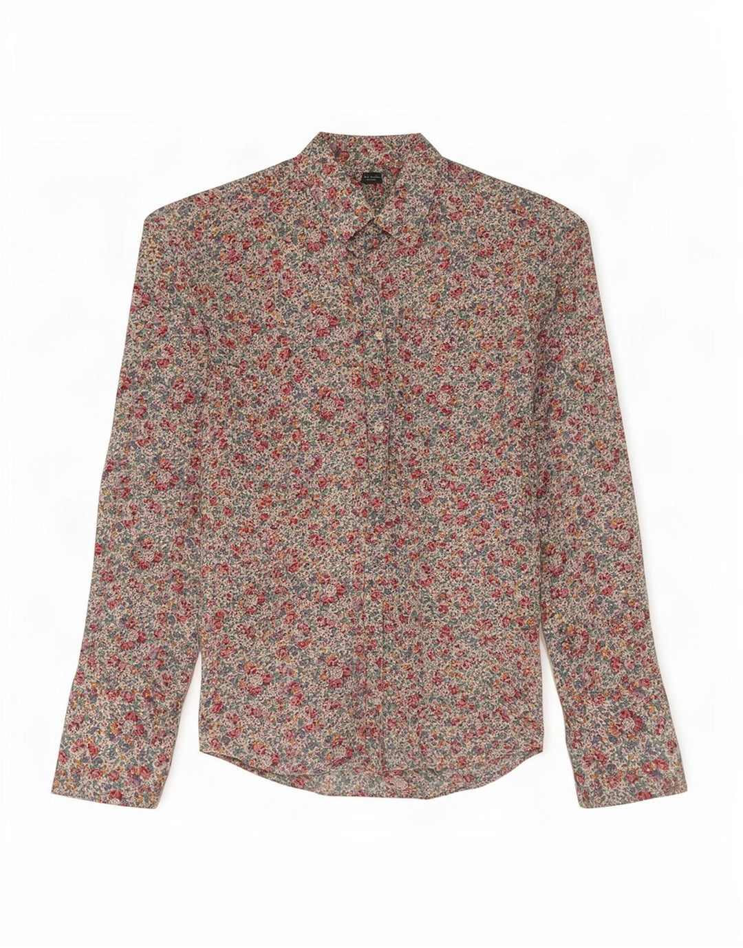 Męska koszula formalna Paul Smith, rozmiar 42 16 1/2, duża, wielokolorowa w kwiaty