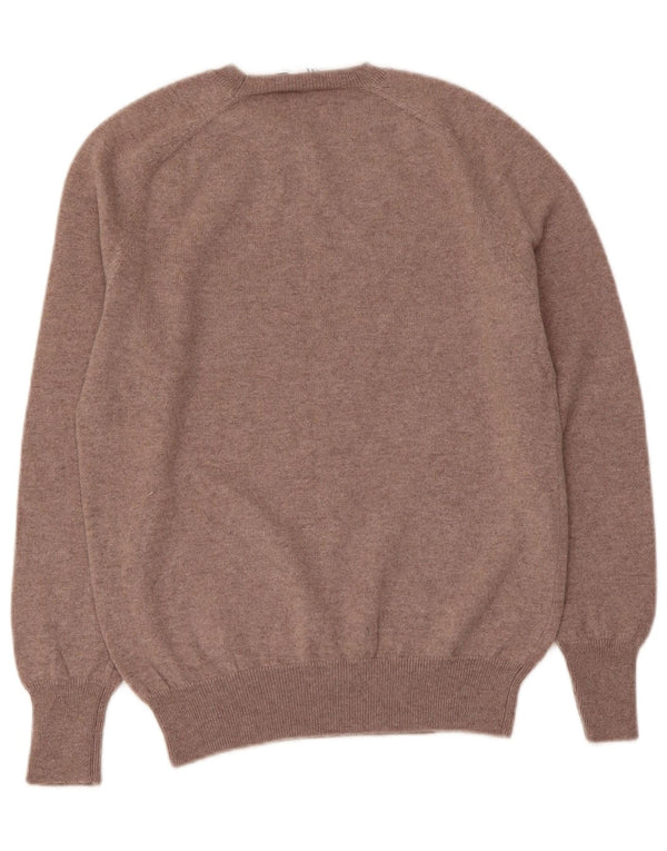 Damski sweter ZARA z okrągłym dekoltem UK 12 Średni brąz