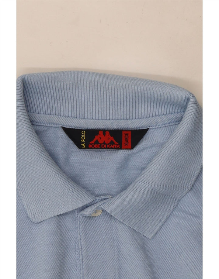 Męska koszulka polo Kappa XL niebieska