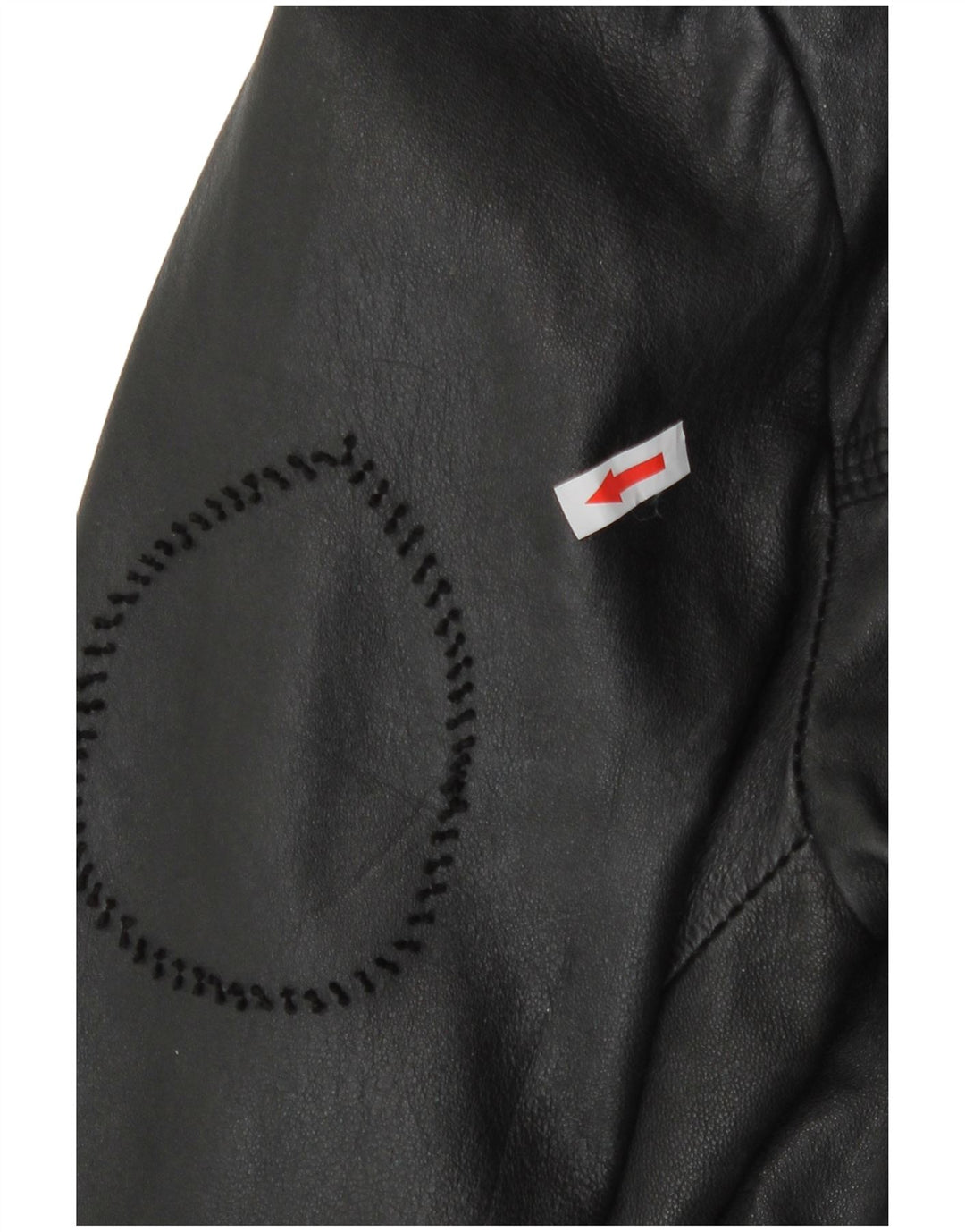 Męska skórzana kurtka wojskowa Superdry UK 38, średnia czarna skóra