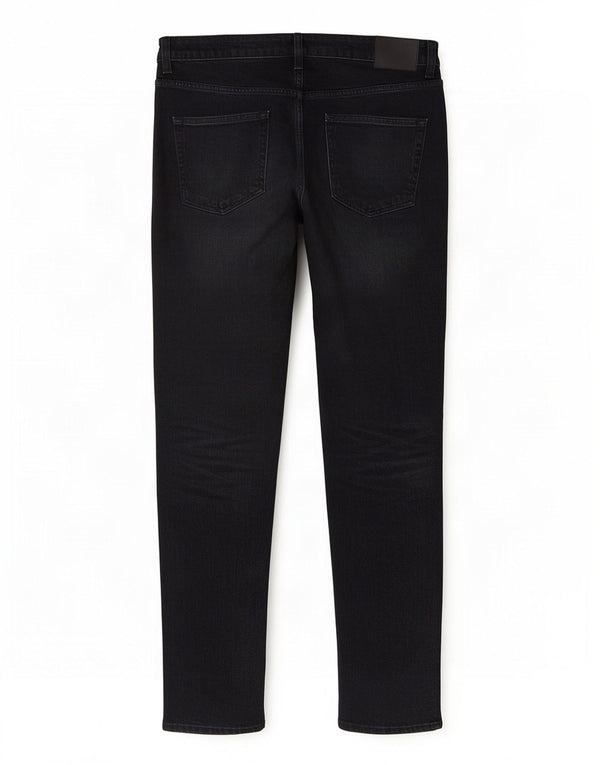 Damskie jeansy slim fit z wysokim stanem Zara EU 40 Medium W30 L30 Czarna bawełna