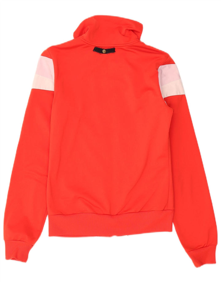 PUMA Womens Tracksuit Top Jacket UK 10 Small Red Colourblock Polyester Vintage Puma and Second-Hand Puma from Messina Hembry 