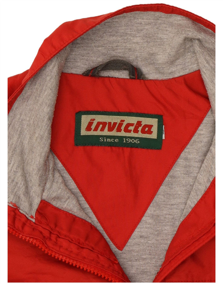 Męska kurtka wiatrówka Invicta UK 36 Small Red Poliamid