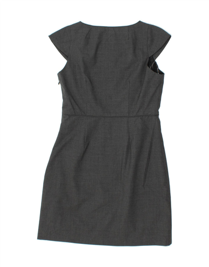 J. CREW Womens Sheath Dress US 10 Large Grey Wool Vintage J. Crew and Second-Hand J. Crew from Messina Hembry 