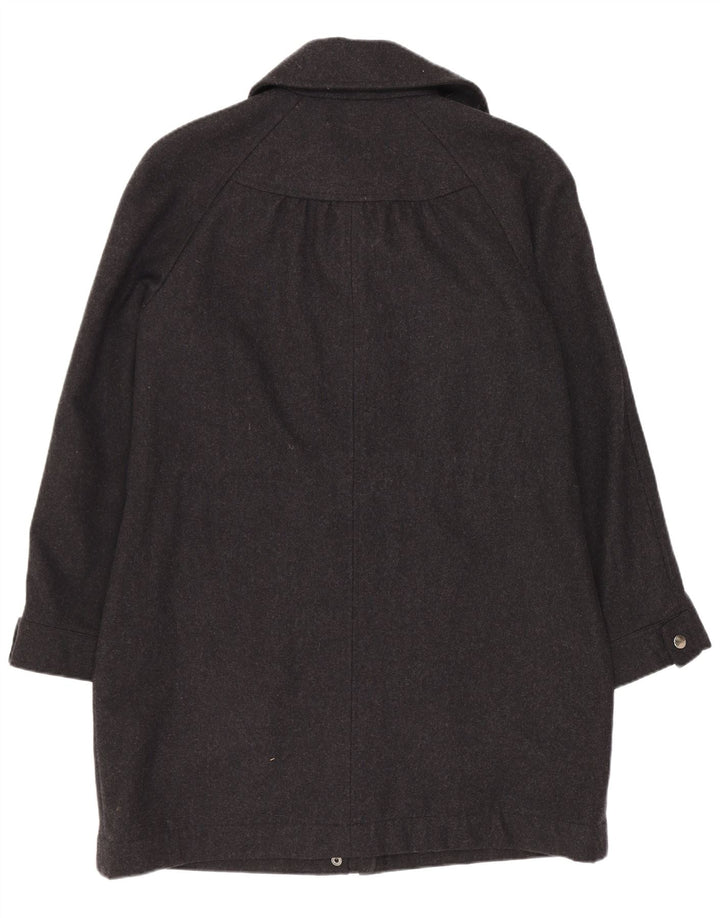 Płaszcz damski Laura Ashley UK 8 Small, szara wełna