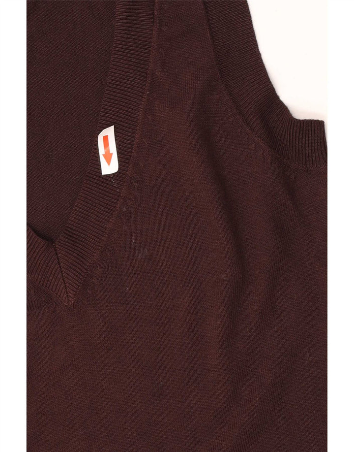 Damska kamizelka Zara Top UK 10 Small Brown wiskoza