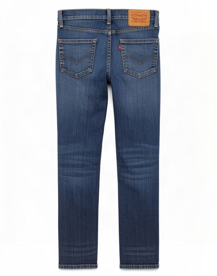 Damskie jeansy Levi's 511 Slim W30 L30 Niebieska bawełna