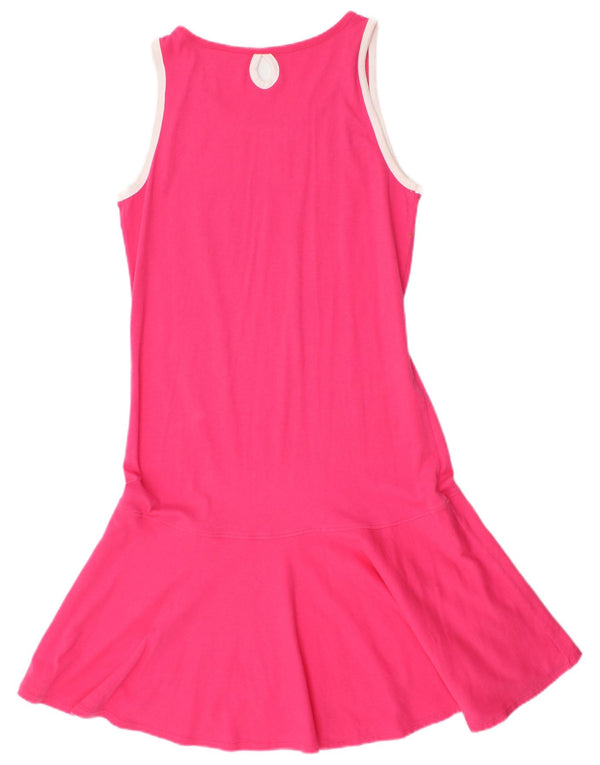 Graficzna sukienka tenisowa Champion dla dziewczynki 13-14 lat XL, różowe kwiaty