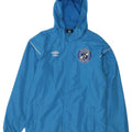 UMBRO Chłopięca bluza dresowa z kapturem, 13-14 lat XL, niebieska, poliester
