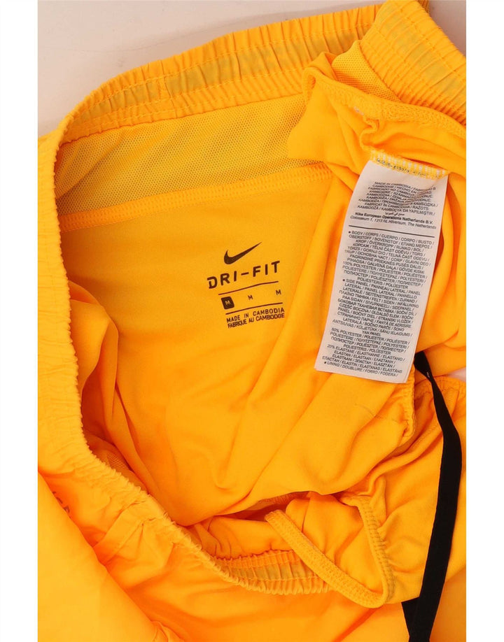 Damskie spodenki sportowe Nike Dri Fit UK 14, średni pomarańczowy poliester