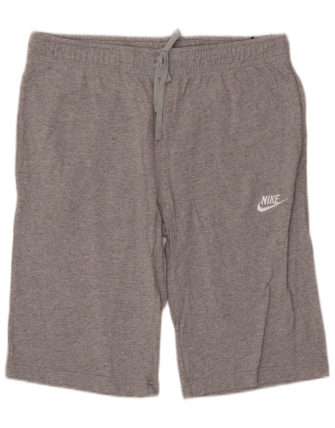 Męskie spodenki sportowe NIKE Średnioszare, bawełniane, w cętki