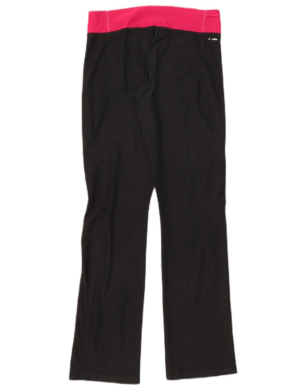 Damskie spodnie dresowe Adidas Climalite UK 8/10 Small Black Colorblock