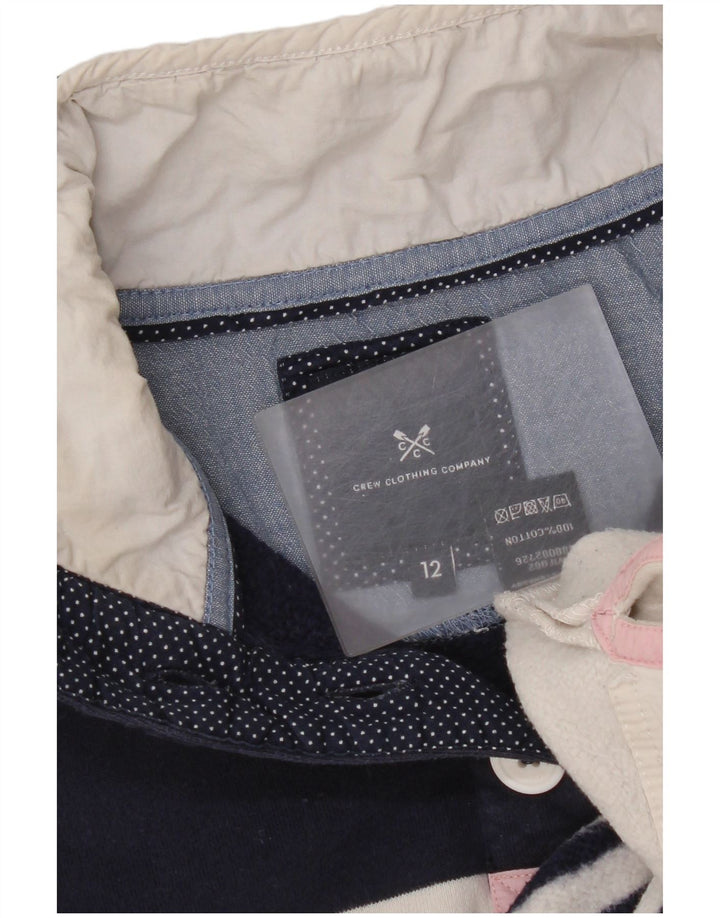 Damska bluza Crew Clothing Sweter UK 12 Średni granatowy w paski