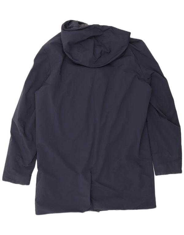 Męska kurtka parka z kapturem Museum IT 54 2XL Granatowy Nylon