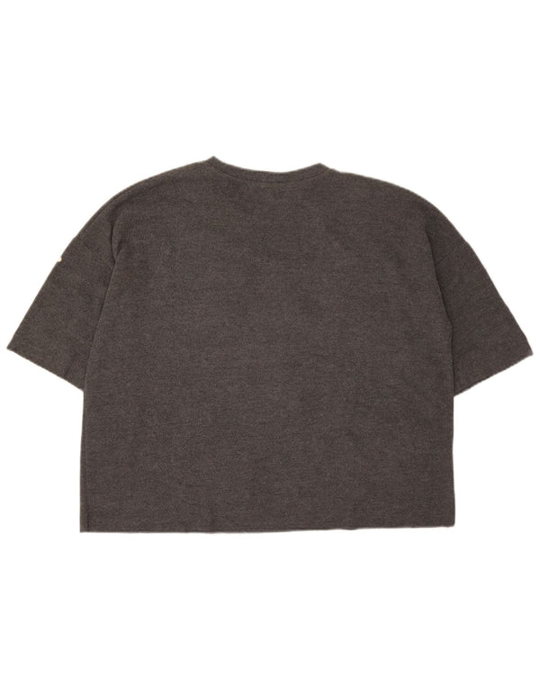 Damska koszulka oversize Zara Trafaluc Top UK 10 Small Grey