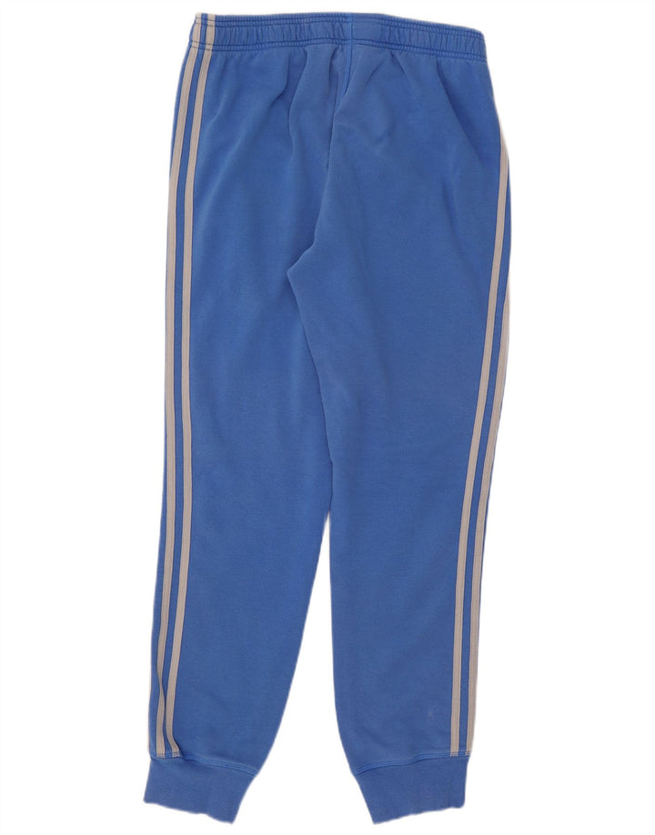 Adidas Męskie spodnie dresowe Joggery Średni niebieski bawełniany