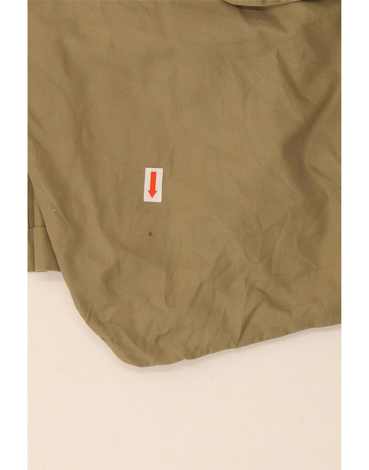 Męska marynarka Burberry zapinana na 2 guziki IT 52, duża bawełna khaki