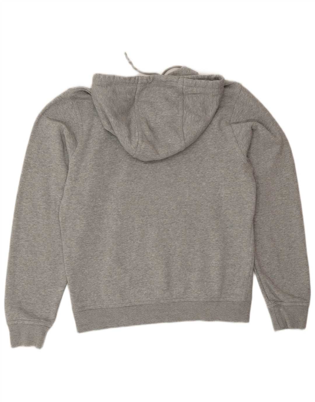 Męski sweter z kapturem Nike, mały, szary, z bawełny w cętki