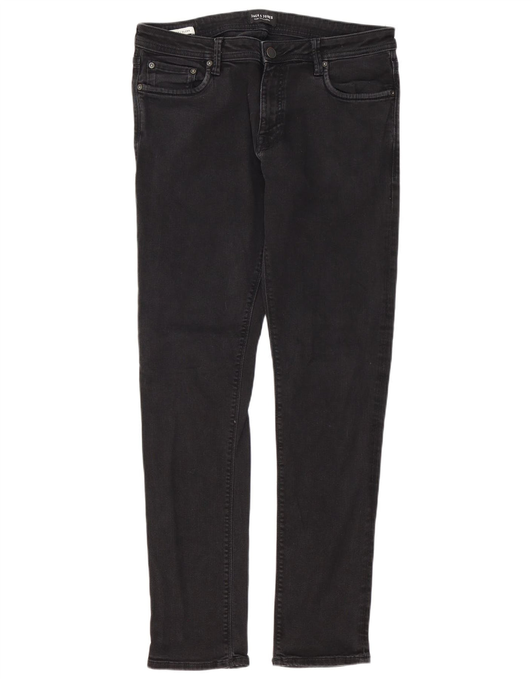 Męskie jeansy Jack & Jones GLENN Slim W34 L34 Czarne bawełniane