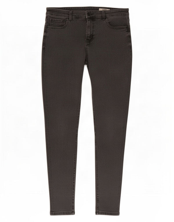 Marks & Spencer Damskie Skinny Jeans UK 14 Large W30 L29 Szara bawełna