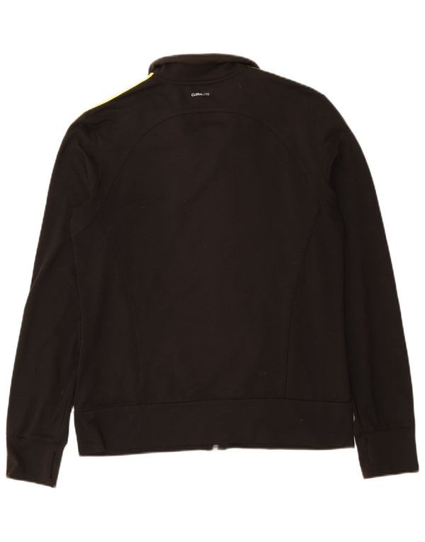 Damska bluza dresowa Adidas UK 12/14 Średni czarny poliester