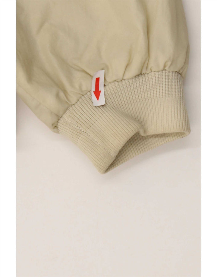 Męska kurtka bomber z kapturem Slam UK 44 2XL Off White Nylon