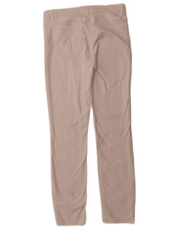 CREW CLOTHING Damskie spodnie typu casual UK 12 Medium W30 L29 Białe