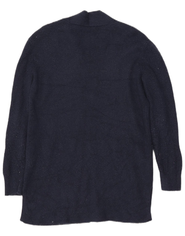 Sweter damski Marks & Spencer Longline Open Cardigan UK 10, mały, granatowy