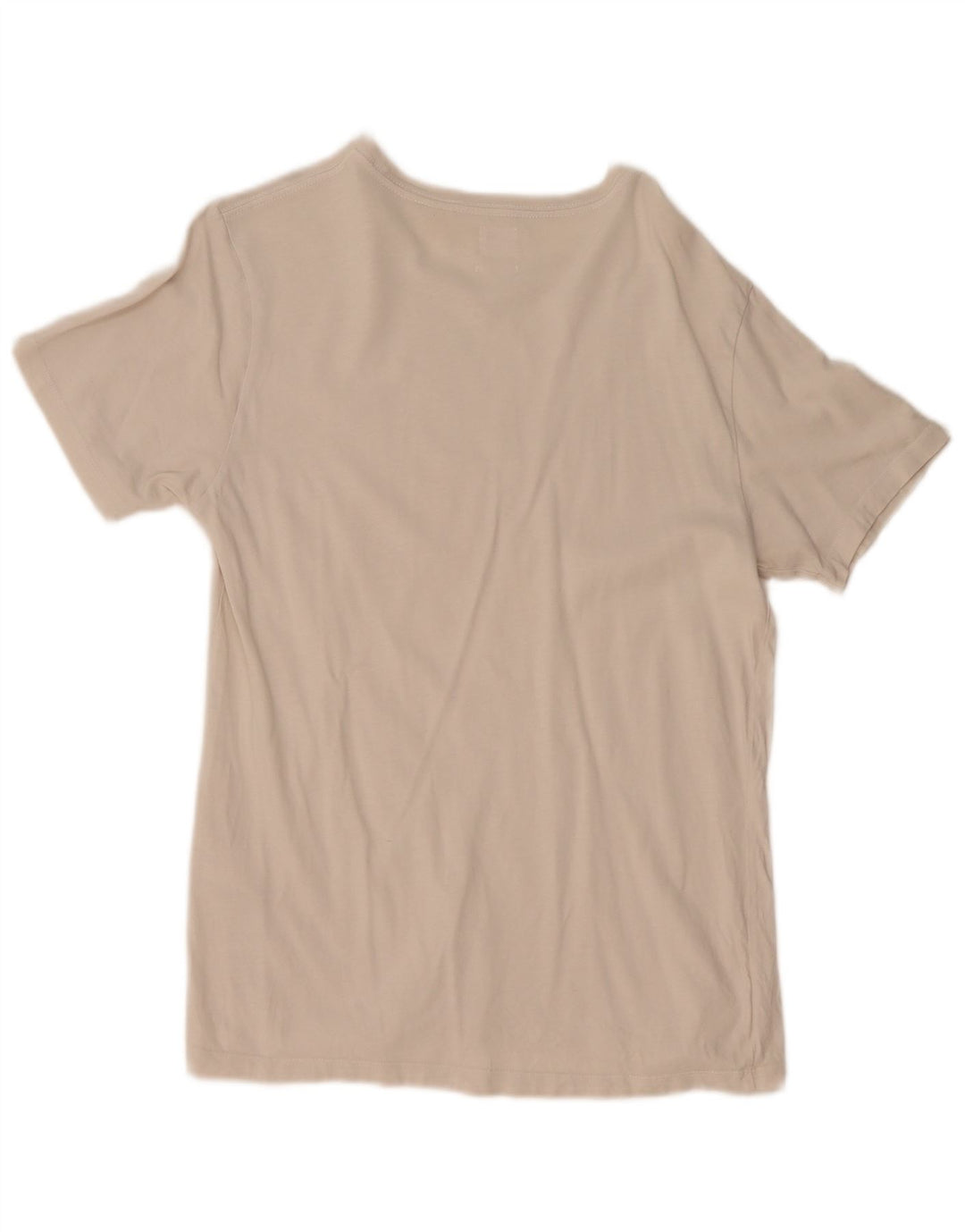 T-shirt męski Levi's o standardowym kroju, średniej wielkości, wykonany z bawełny w kolorze złamanej bieli
